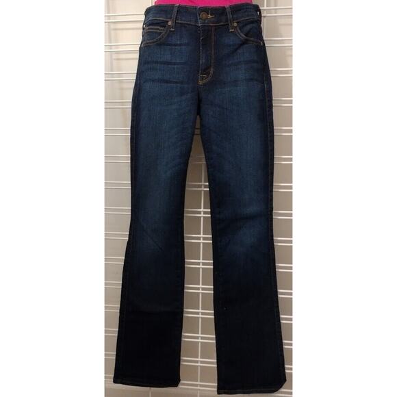 CJ by Cookie Johnson Dark Bootcut Jeans, Mid Rise, Sz 26, 33" Inseam - Picture 1 of 7